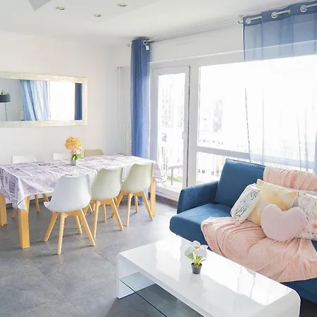Appartement T5 Spacieux Metro Parking 2 Min Soleil Créteil